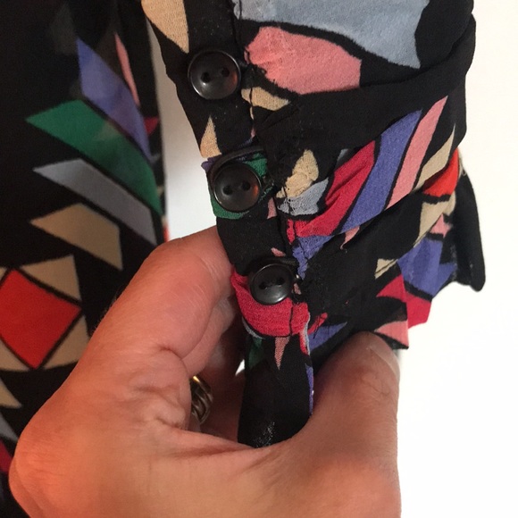 Sfera Collection Southwestern Aztec, Light Flowy Dress, Size Medium - Picture 13 of 14